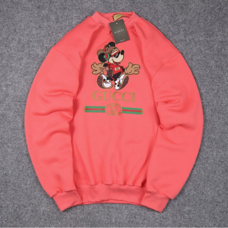 JAKET SWEATER CREWNECK GC MICKEY UNISEX PREMIUM QUALITY