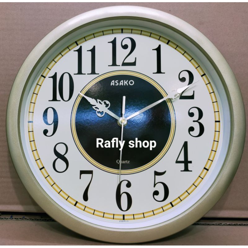 jam dinding minimalis angka besar