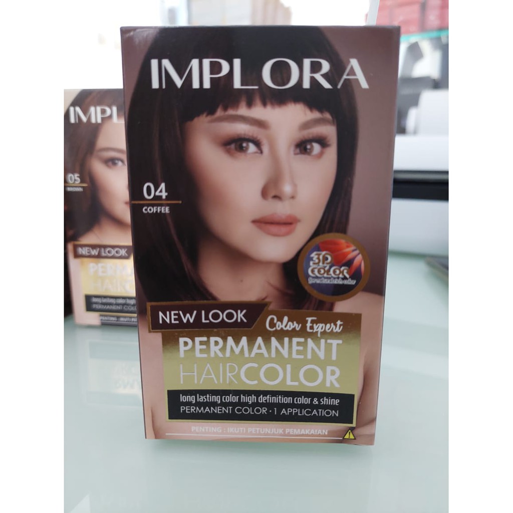 IMPLORA SEMIR NEW LOOK PERMANENT HAIR COLOR - CAT PEWARNA RAMBUT