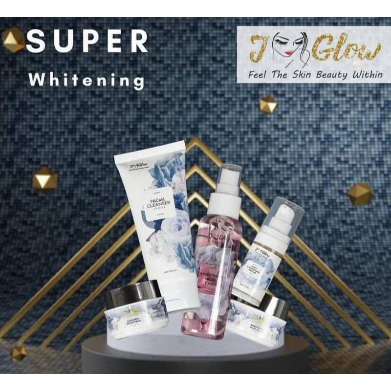 JGLOW PAKET SUPER WHITENING GLOWING ❤️HALAL BPOM❤️