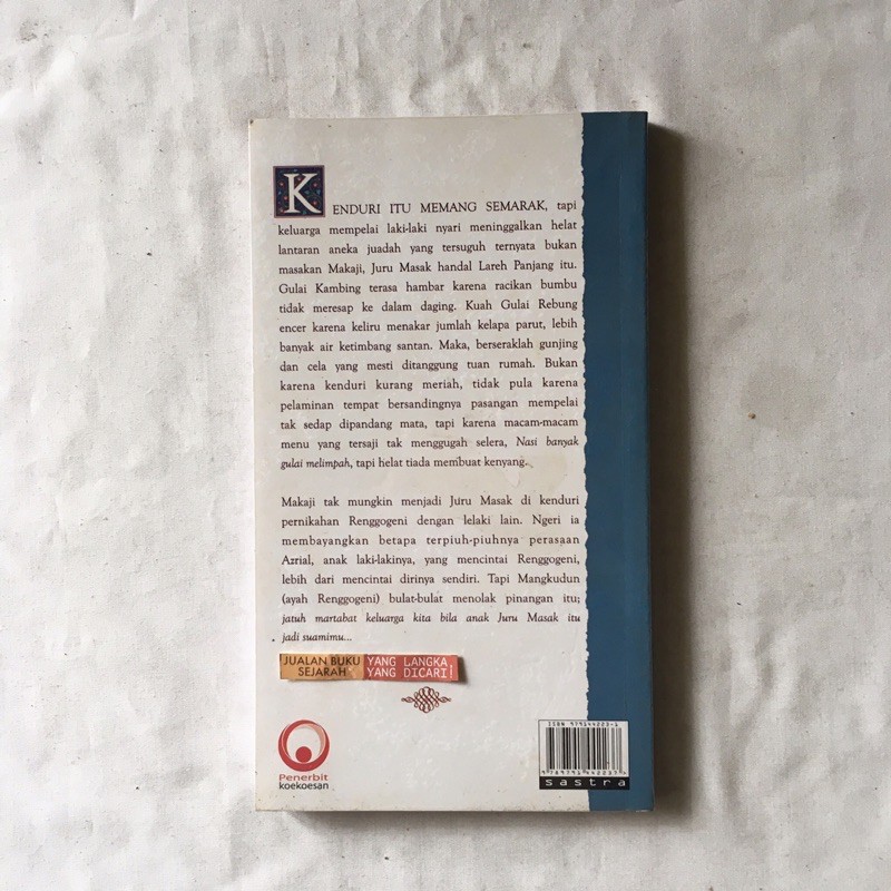 Juru Masak Himpunan Cerita Pendek Damhuri Muhammad Shopee Indonesia