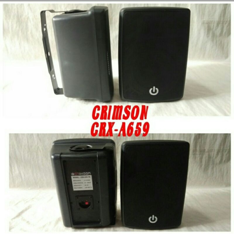 Speaker Pasif 6"inch Crimson CRX-A659 FN -- Sepasang/2buah Speaker