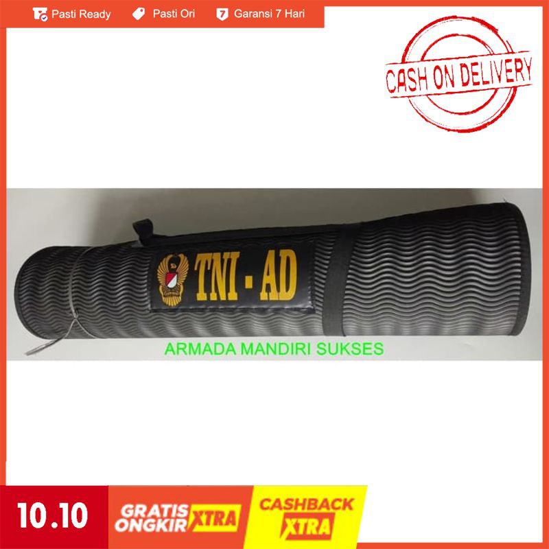 Matras Motif Tulisan|Matras Gulung|Matras Camping - TNI AD