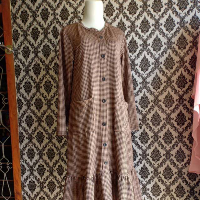 Gamis Tunik kotak