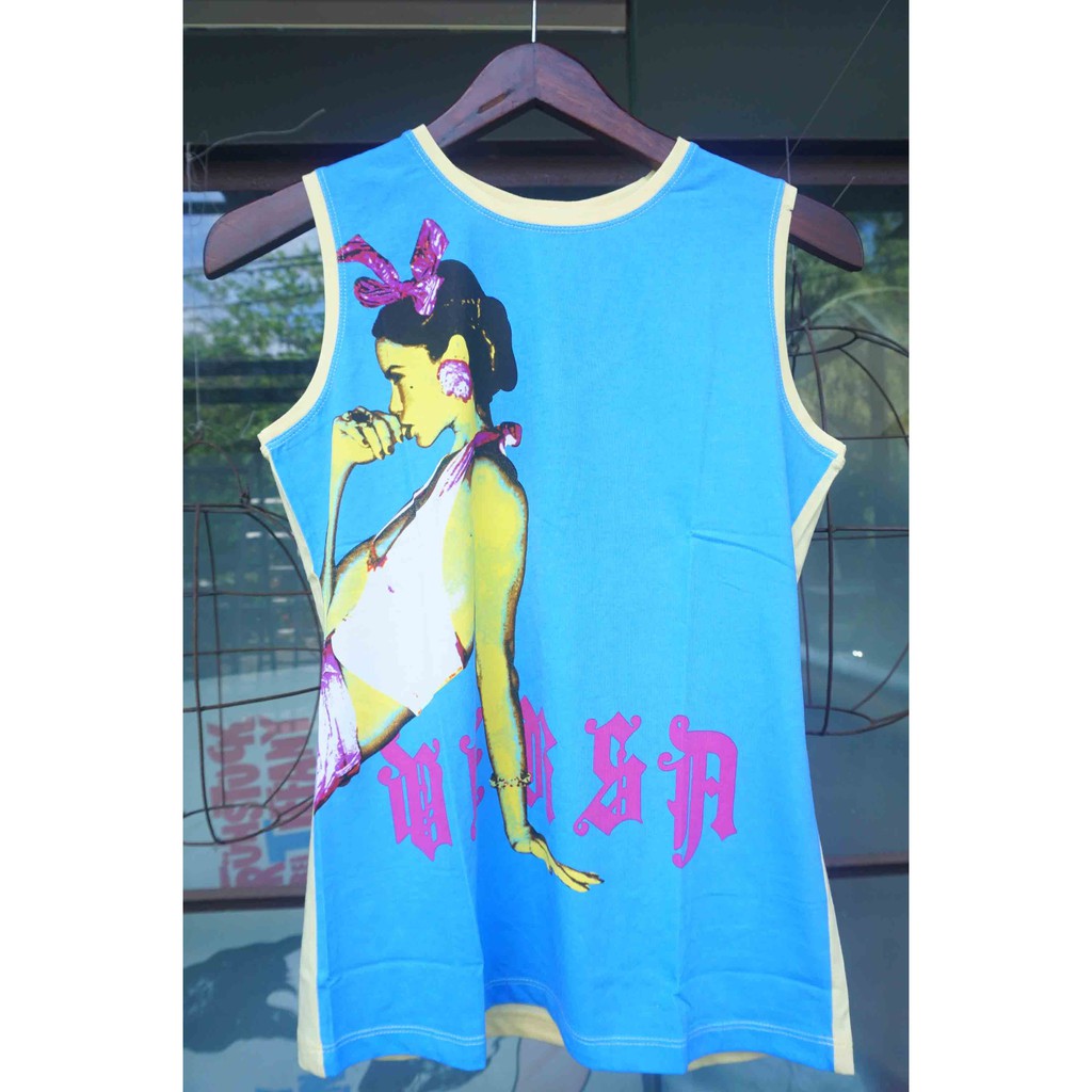 Baju Kaos Pendek Wanita Versace Size M / L