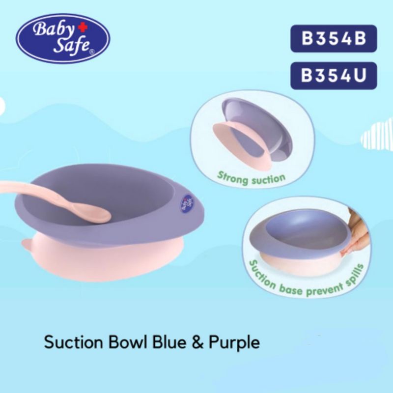 BABY SAFE SUCTION BOWL / MANGKOK MAKAN BAYI / PERALATAN MAKAM BAYI