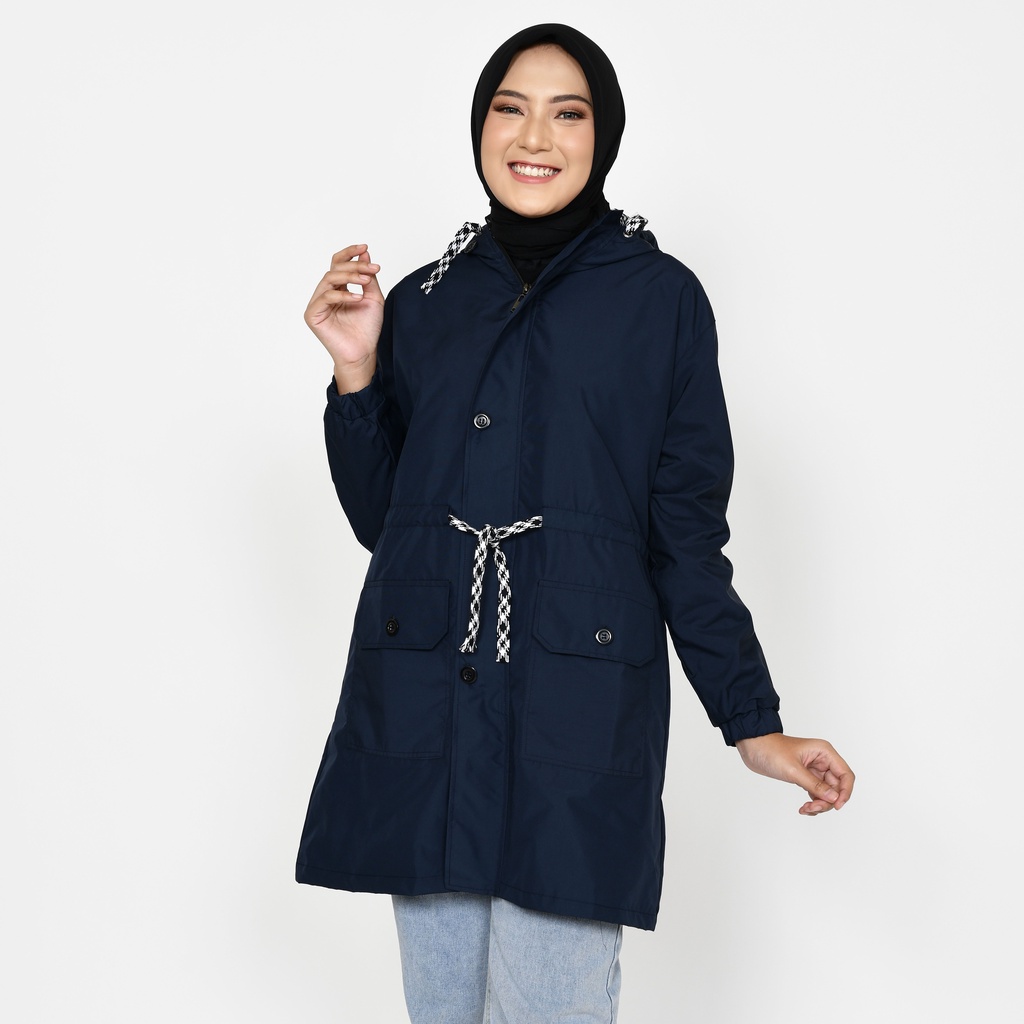 Jaket Hoodie Cewek Parka Wanita-7