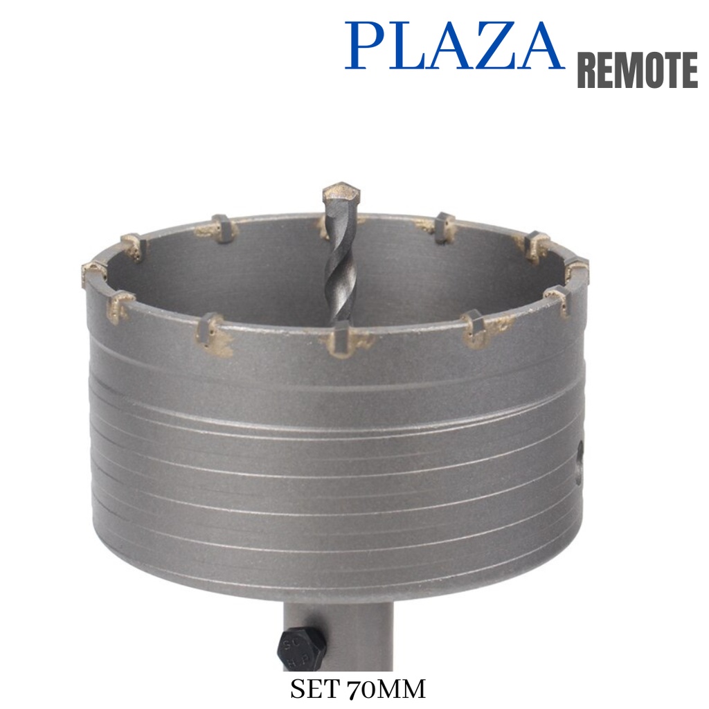 Mata Bor Lubang Tembok Hole Saw Hollow Core 70 MM SDS MAX SQUARE KOTAK