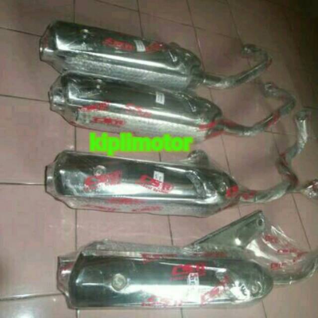 Knalpot Racing bobokan model standar untuk Honda beat lama karbu