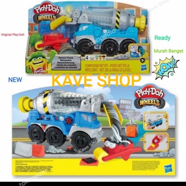 

Playdoh Play-Doh Wheels ORI : Cement Truck - NEW - ORI HASBRO Murah