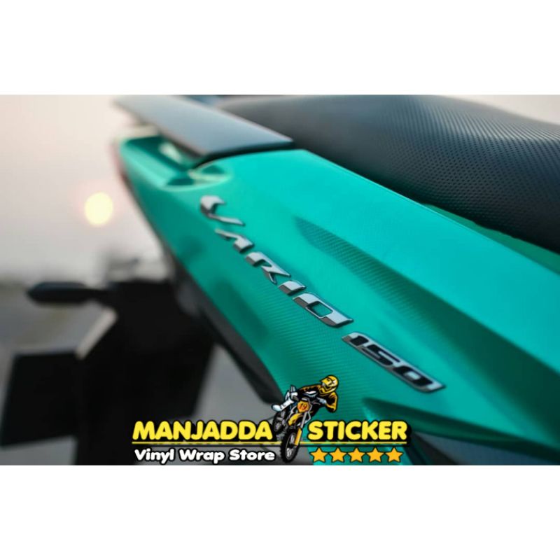 Stiker Skotlet Motor Metalic Chrome Tosca Super Glossy