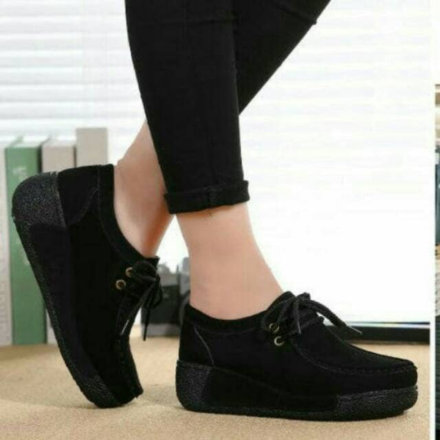 boots korea / SEPATU BOOTS / SEPATU WANITA / SEPATU HITAM / SEPATU FASHIPN / b&c15
