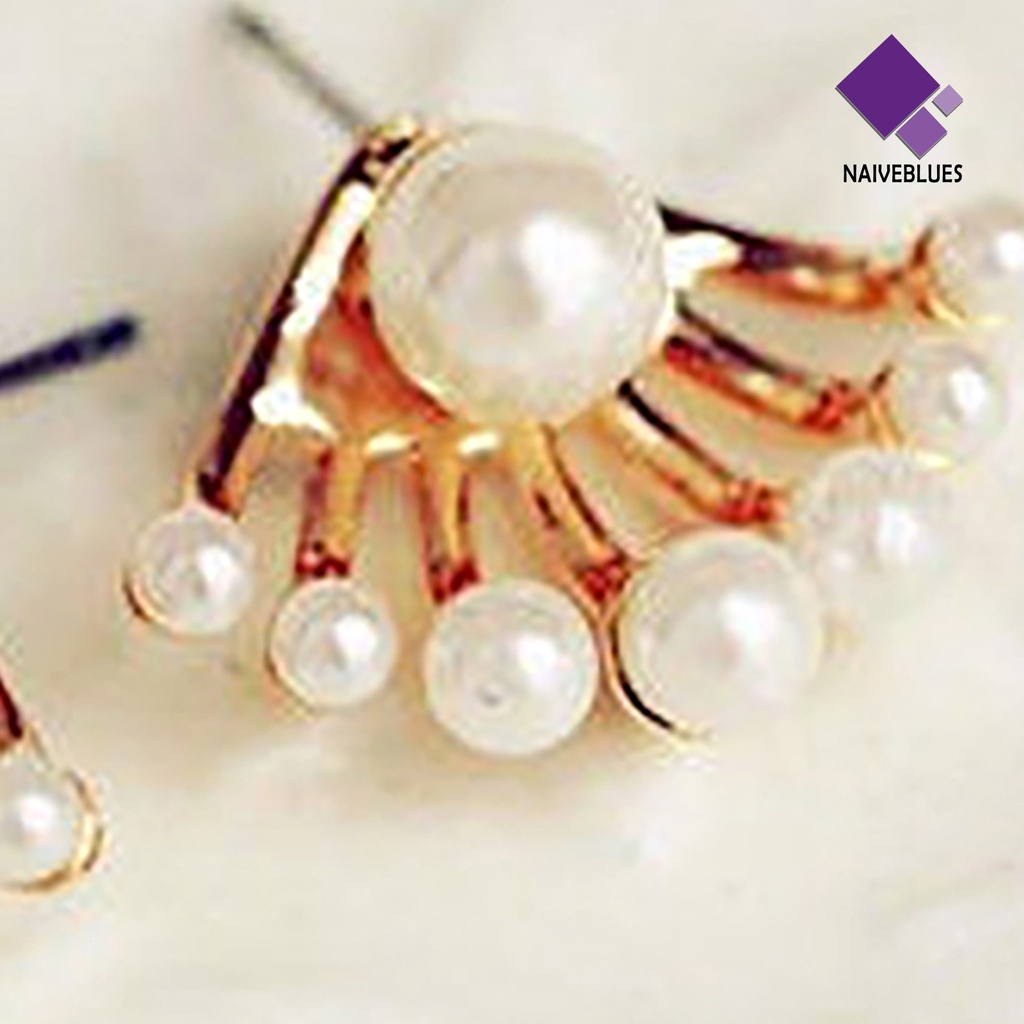1 Pasang Anting Stud Nyaman Untuk Hadiah Wanita