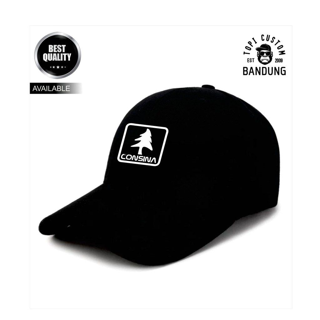 Topi Baseball  CONSINA Pria Wanita Topi Jaring Jala CONSINA Baseball Cap Bisa Tulis Nama Bisa COD Original High Premium Quality