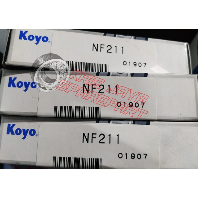 Bearing cylindrical roller seri NF211, NJ211, NUP211