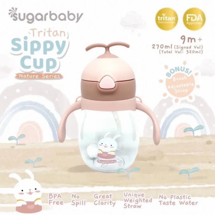 Sugar Baby TRITAN Sippy Cup Nature Series 270/320 ml 9mo+