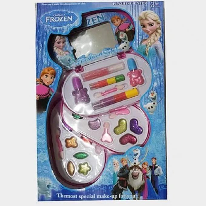 ORIGINAL make up anak dandan dandanan frozen 3 tingkat mainan anak cewek