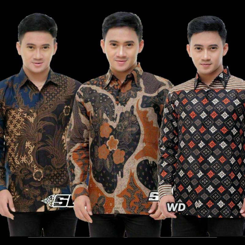 ATASAN BATIK PRIA BIG SIZE JUMBO ,,,BAJU  KEMEJA  LENGAN PANJANG || SIZE M L XL XXL XXXL XXXXL XXXXXL