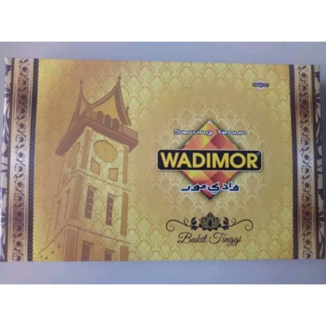 Sarung Wadimor tenun Bukit tinggi