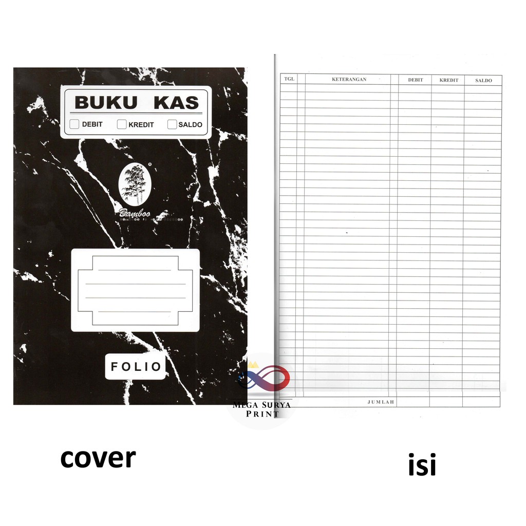 

Buku Kas Folio Soft Cover 50 hal
