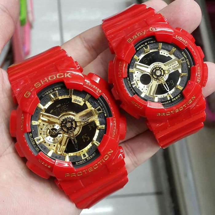 Harga jam g sale shock couple original