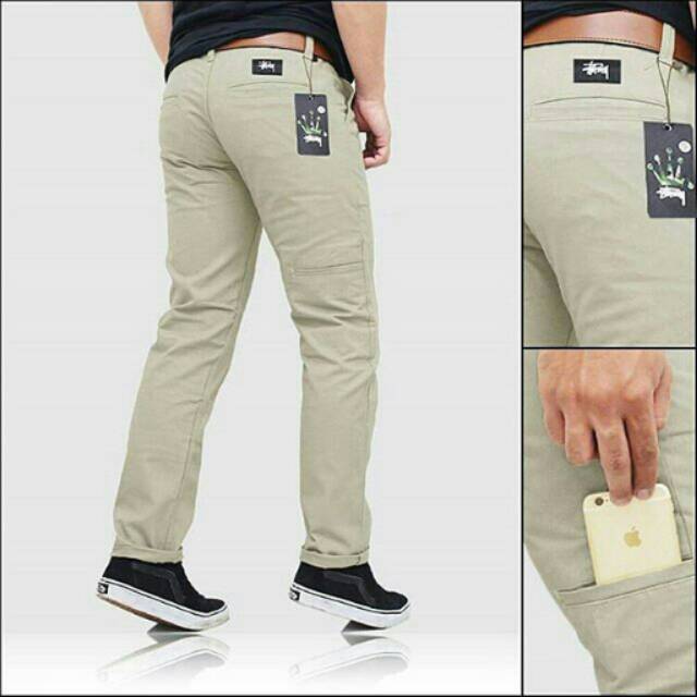 Celana Chino Pocket Stussy