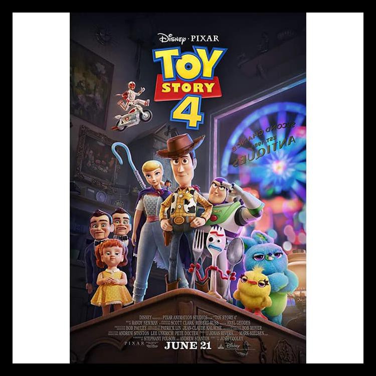 Dvd Toy Story 4 (2019) Berkualitas