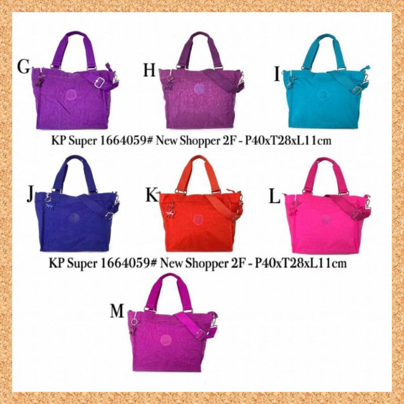 Shoulder bag Kp super 1664059 shooper 2fungsi tote bag