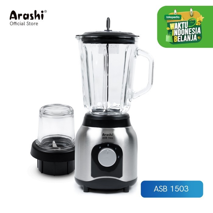 ARASHI ASB 1503 - Blender Kaca 1,5 Liter