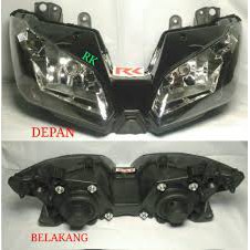 LAMPU DEPAN REFLEKTOR HEADLAMP MOTOR NINJA 250 FI