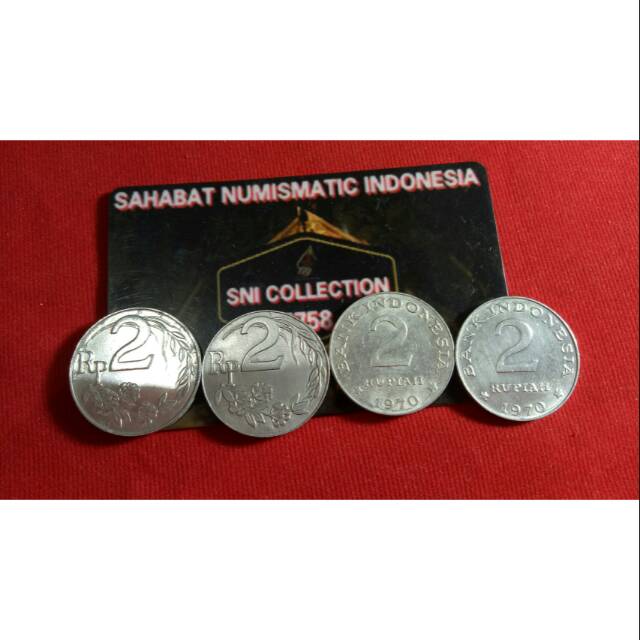 KOIN DUA RUPIAH LANGKA