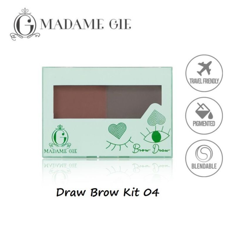 Madame Gie Brow Draw Eyebrow KitNetto : 2.5 g