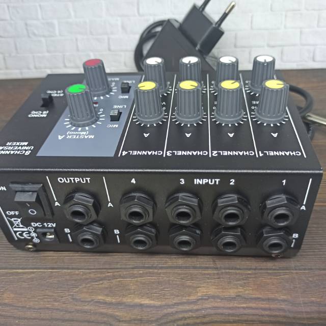 Mixing 8 channel mixer audio karaoke soundcard microphone sound mix card Pro jnp