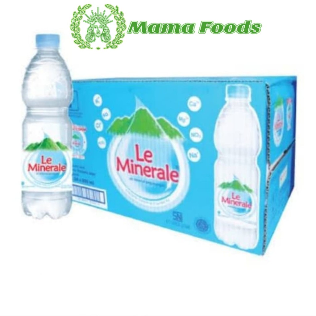 Jual Air Minum Le Minerale 600ml Kemasan Botol Mineral Tanggung Sedang Agen Indonesiashopee 1701