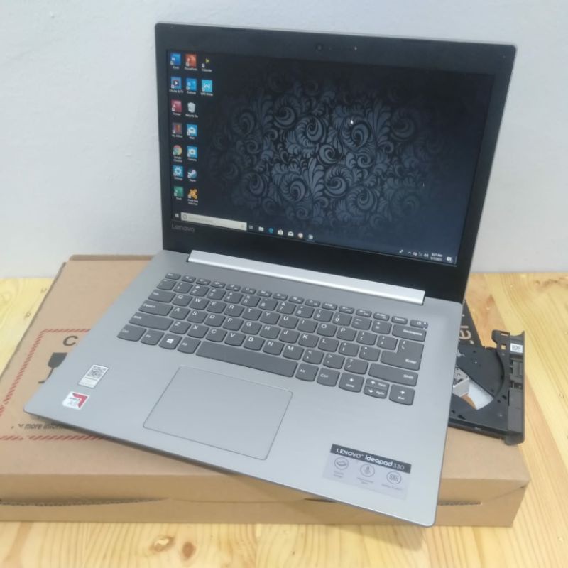 Laptop Lenovo ideapad 330/320 Amd A9-9425 Gen 7Th Ram 4GB HDD 1TB Vga Radeon R5 Graphics Windows 10 Siap pakai