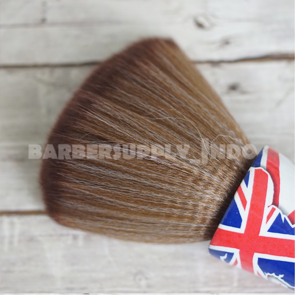 SIKAT / KUAS / BRUSH NYLON SANGAT HALUS NECK BRUSH LEHER MUKA MOTIF