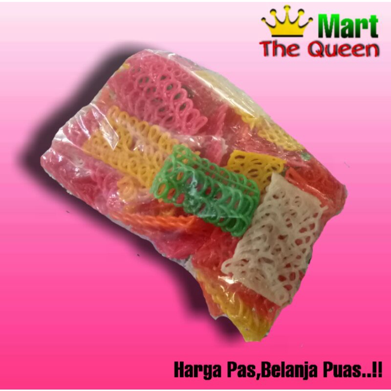 

Kerupuk warna warnii 250 gram