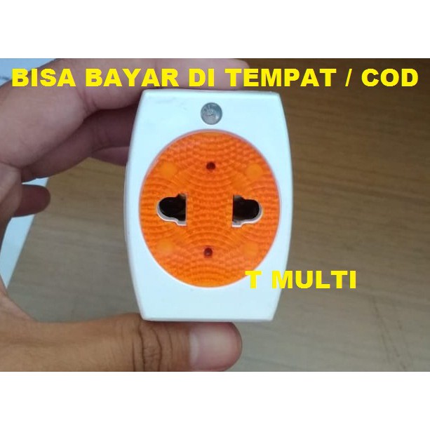 Steker T Multi Warna / Steker Cabang Dexicon