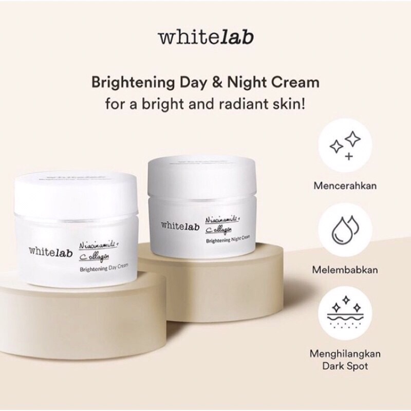 whitelab brigthening night cream 20g