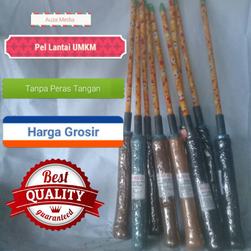 Pel Lantai Peras Putar | Alat Pel Tanpa Peras Tangan | Pel Otomatis | Pel Putar | Pel Lantai Praktis