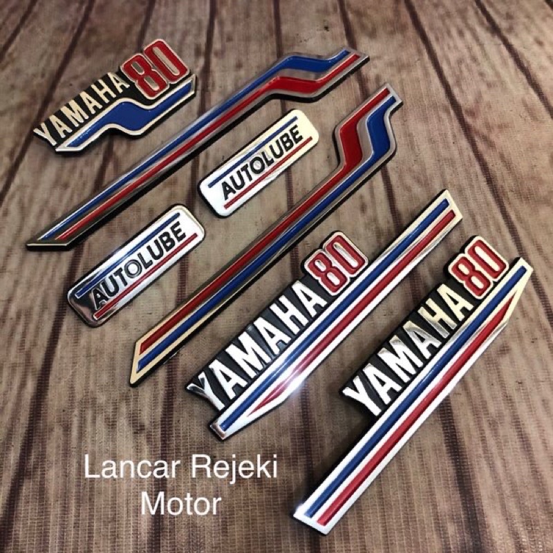 Emblem Body Set Yamaha V80 V 80