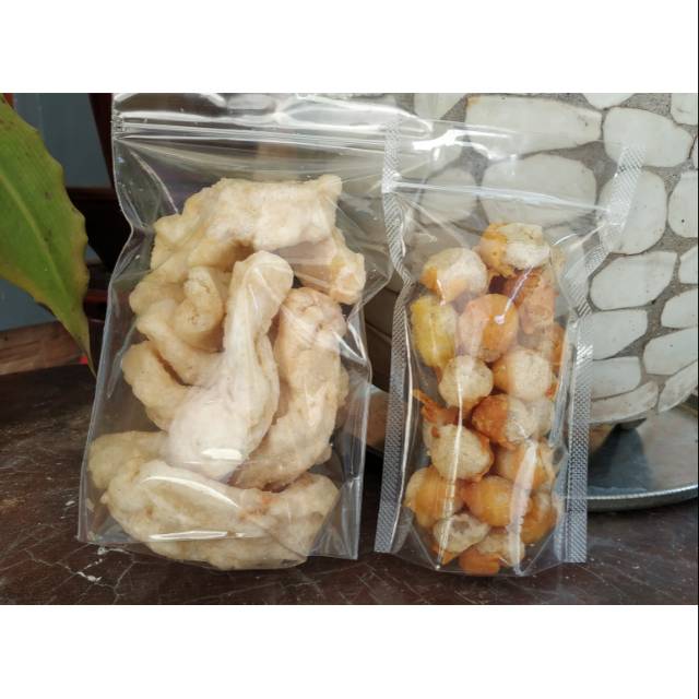 Jual Topping Baso Aci Cuanki Lidah Dan Siomay Mini Gurilem Shopee