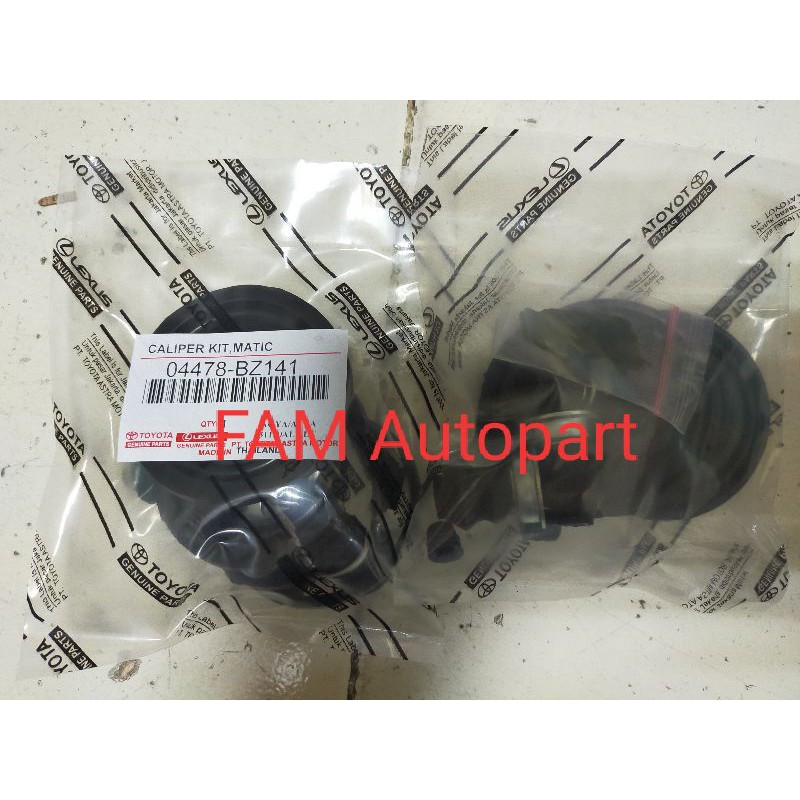 caliper kaliper kit karet cakram seal cakram agya-ayla matic A/T