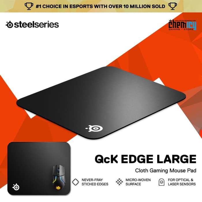 Steelseries QcK Edge Large Cloth Gaming Mousepad