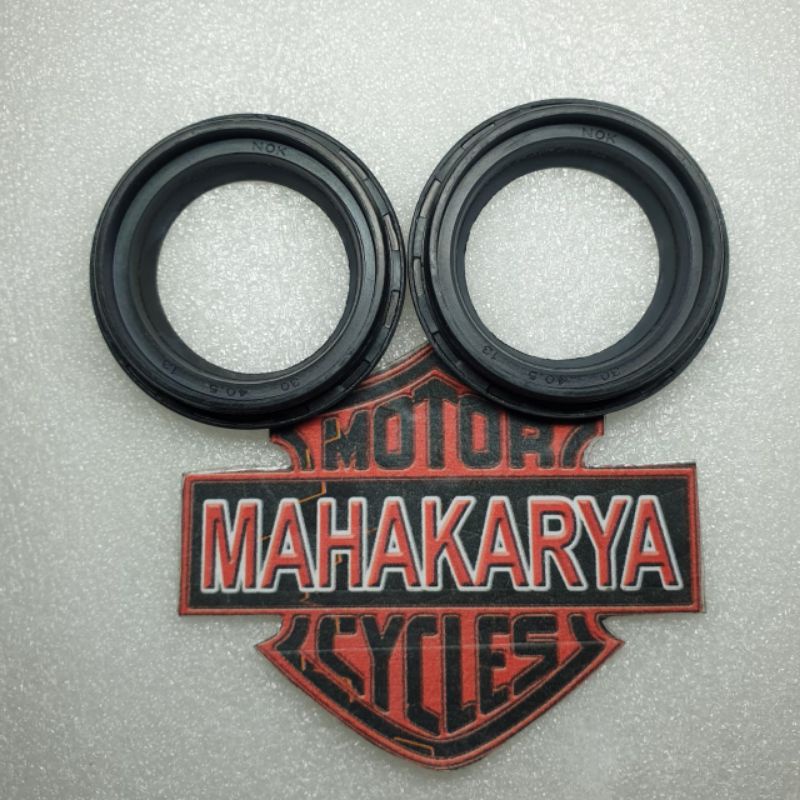 SEAL SIL TUTUP SHOCK DEBU ABU YAMAHA RXK NMAX AEROX RXKING 1PCS