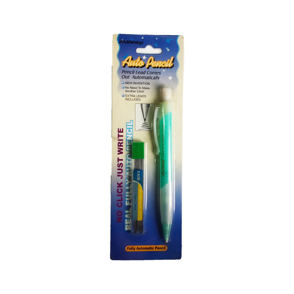 

SHINING Pensil Mekanik S-2019 / Mechanical Pencil / Pensil Cetek 0.5 mm / mekanik 2b Uk 0.5mm