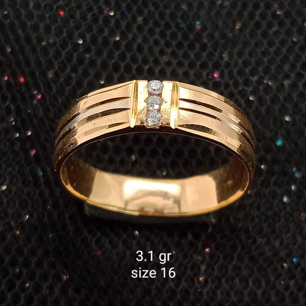 Cincin Emas 17 K - 3.1 gr Kadar 750 - 2546