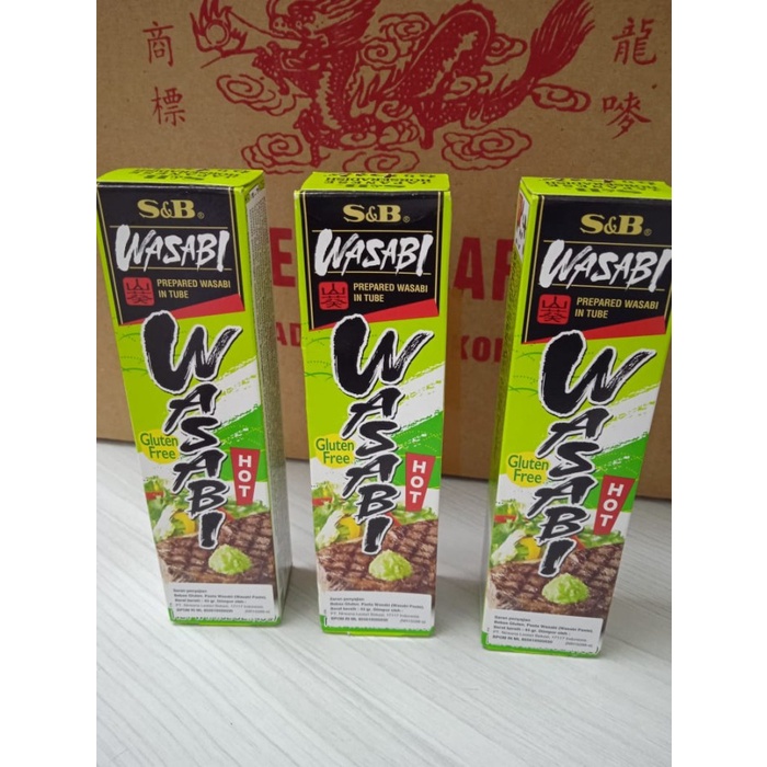 

Siap Kirim S&B Wasabi Paste S&B Pasta Wasabi Tube 43G
