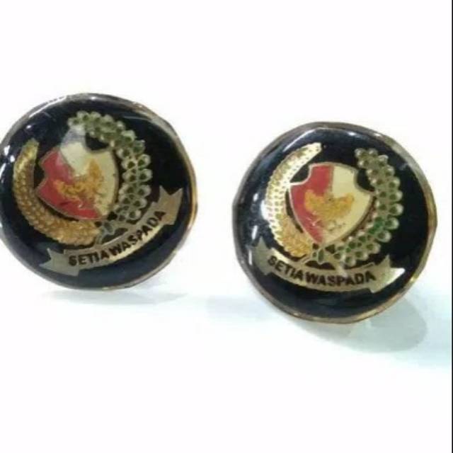 Pin paspampres Kecil|Pin Paspampres bulat hitam Kecil|Pin Paspampres Kerah bulat