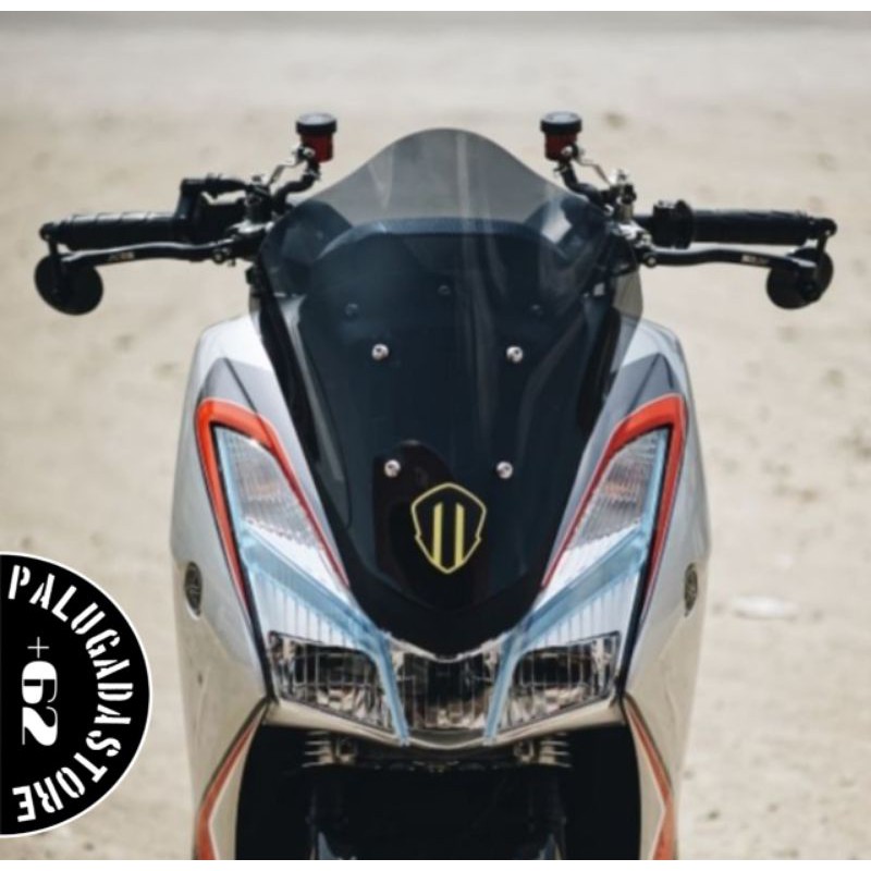 Windshield Visor Lexi 125 Yamaha Lexi Winsil Lexi Model Bubble Tebal 4 Mili